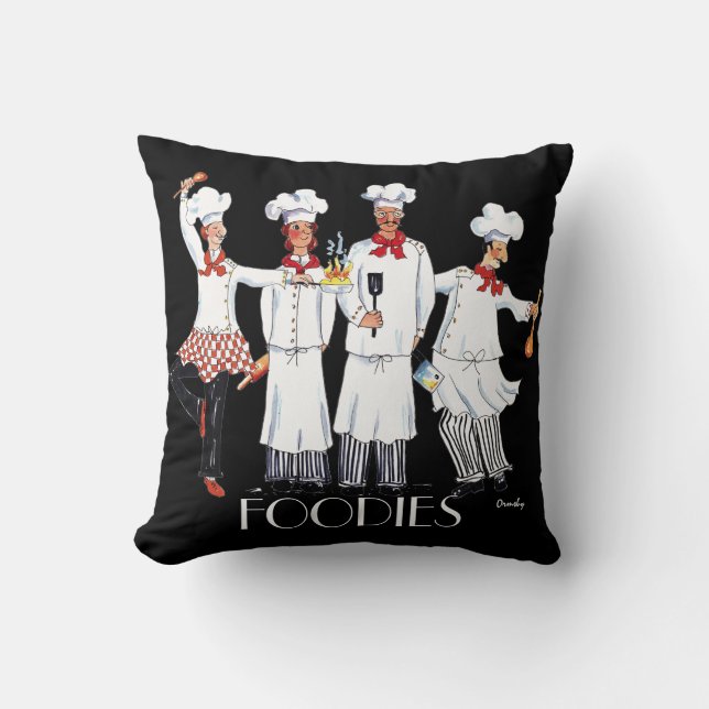 Chefs- Foodies pillow (Front)
