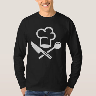 Chefs Hat Knife T-Shirt