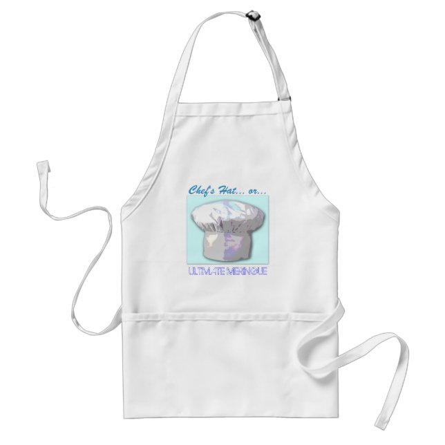 Chef's Hat or Ultimate Meringue Humorous Apron (Front)