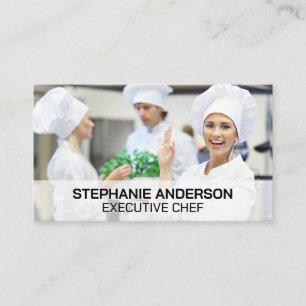 Chefs in the Kitchen Business Card