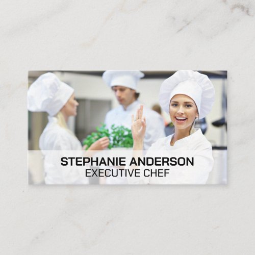 Chefs in the Kitchen Business Card