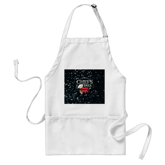 Chef's Kiss Standard Apron (Front)