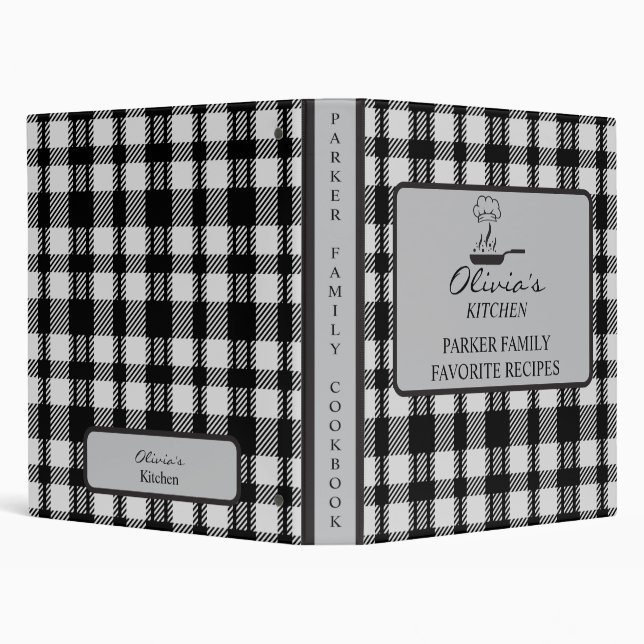 Chef's Kitchen | Rustic Country Kitchen | Recipe 3 Ring Binder (Background)