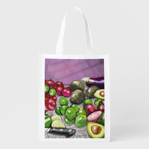 Chefs Prep still life  Grocery Bag