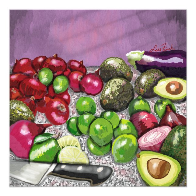 'Chef's Prep' still life  Photo Print (Front)