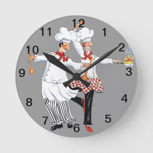 Chefs_ wall clock