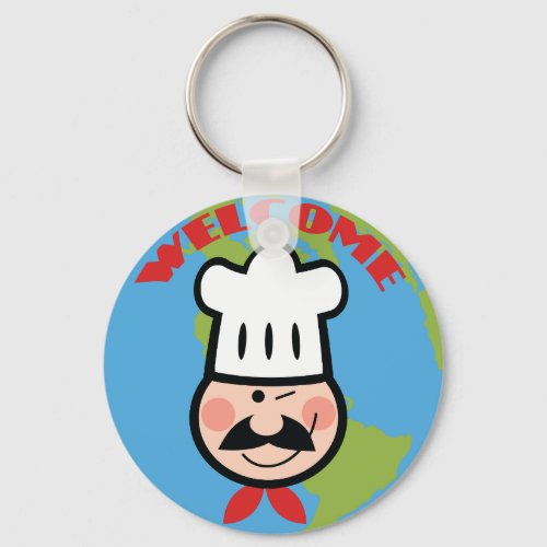 Chefs Welcome Keychain