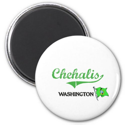 Chehalis Washington City Classic Magnet