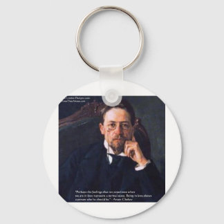 Chekhov "Love Normal State" Quote Gifts Tees Cards Keychain