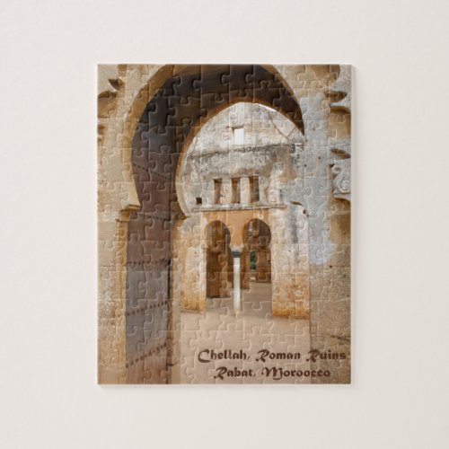 Chellah Ancient Ruins Morocco Jigsaw Puzzle