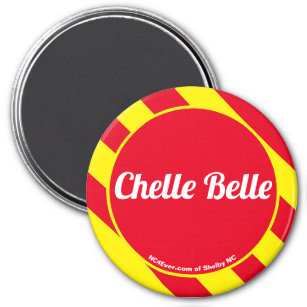 Chelle Belle Red/Yellow Magnet