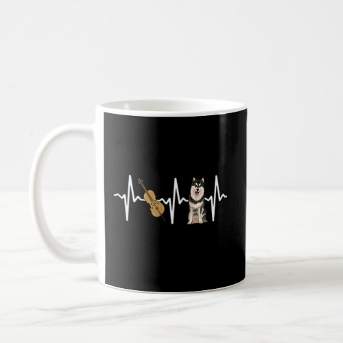 Chello Finnish Lapphund Heartbeat Dog  Coffee Mug