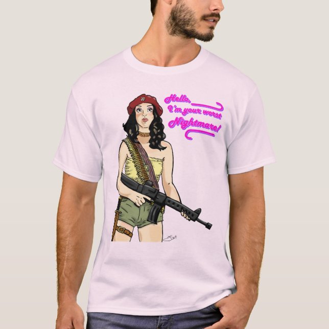 Chelly Duvalla: I'm Your Worst Nightmare T-Shirt (Front)