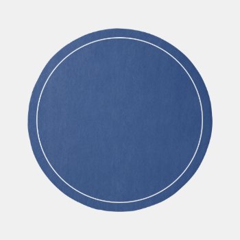 Chelsea Blue And White Rug by Letsrendevoo at Zazzle