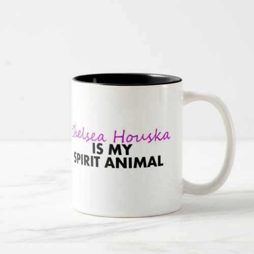Chelsea is my Spirit Animal Two_Tone Coffee Mug