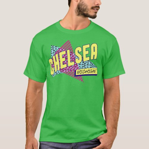 Chelsea Michigan Pride 90s Vintage Nineties Costum T_Shirt