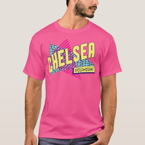 Chelsea Michigan Pride 90s Vintage Nineties Costum T_Shirt