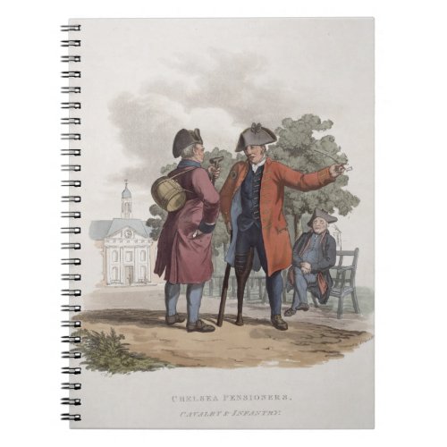 Chelsea Pensioners Cavalry and Infantry from Co Notebook