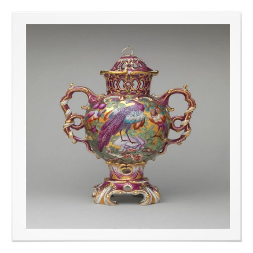 Chelsea Porcelain Perfume Vase  Photo Print