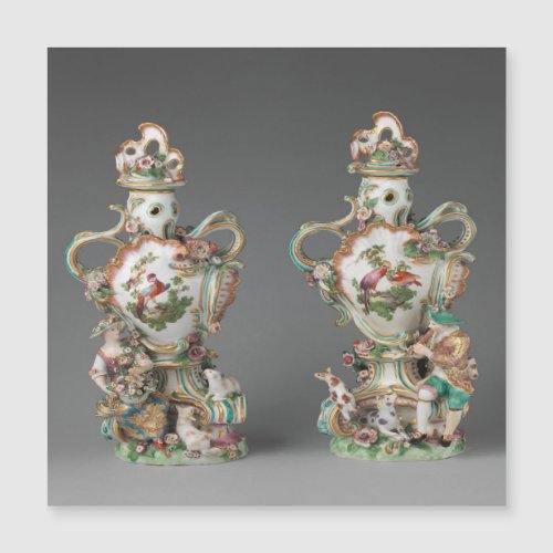 Chelsea Porcelain Twin Vase