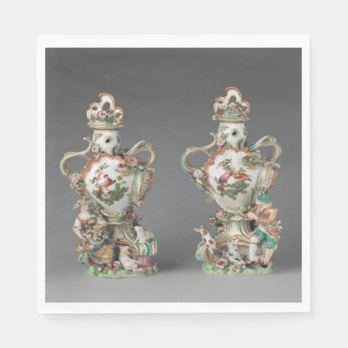 Chelsea Porcelain Twin Vase Napkins