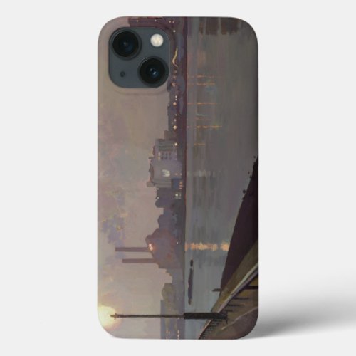 Chelsea Power Station by Night iPhone 13 Case