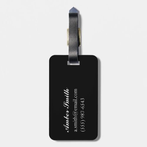 Chelsea Power Station by Night Luggage Tag
