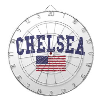 Chelsea Us Flag Dartboard by republicofcities at Zazzle