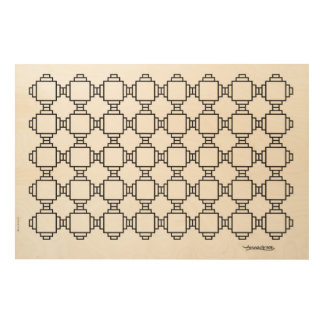 Chelsea Wall Art on Wood. Design by AnnaGrace.