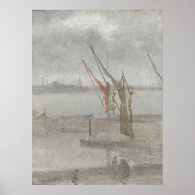 Chelsea Wharf - James Whistler Fine Art Poster (Front)