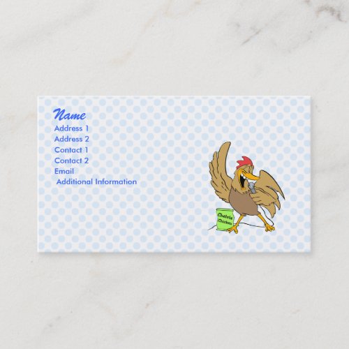Chelvis Chicken Business Card Templates