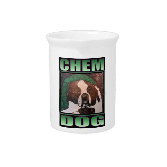 CHEM DOG BEVERAGE PITCHER (Front)