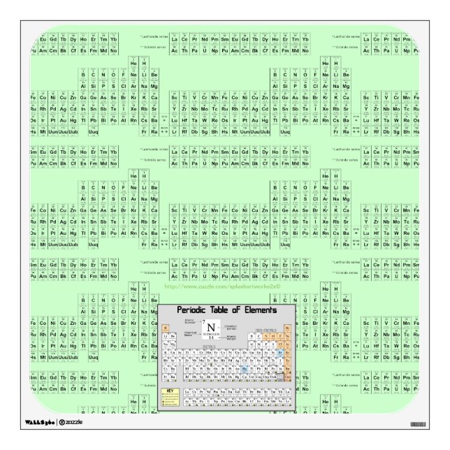 "Chem-GEEK" Wall Decal (Front)
