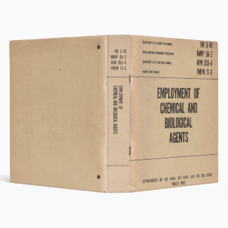 Chemical/Biological Agent Field Manual...Binder! Binder