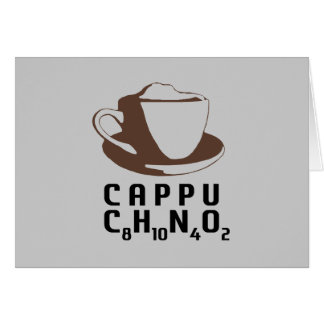 Chemical Cappuccino Cards