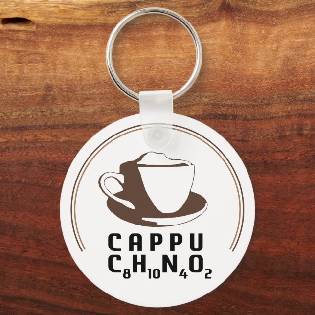 Chemical Cappuccino Keychain (Front)