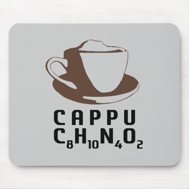 Chemical Cappuccino Mouse Pad (Front)