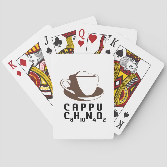 Chemical Cappuccino Poker Cards (Back)
