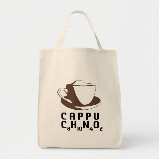 Chemical Cappuccino Tote Bag (Front)