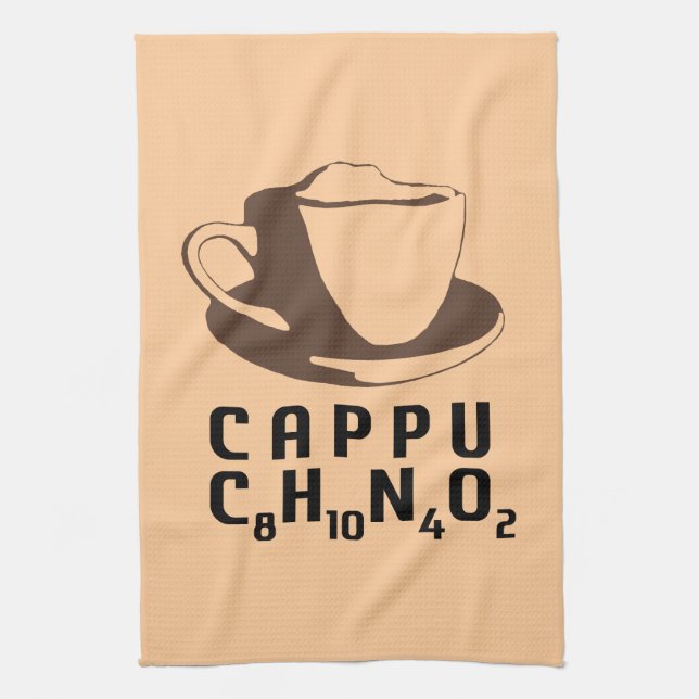 Chemical Cappuccino Towel (Vertical)