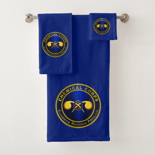 Chemical Corps  Bath Towel Set (Insitu)
