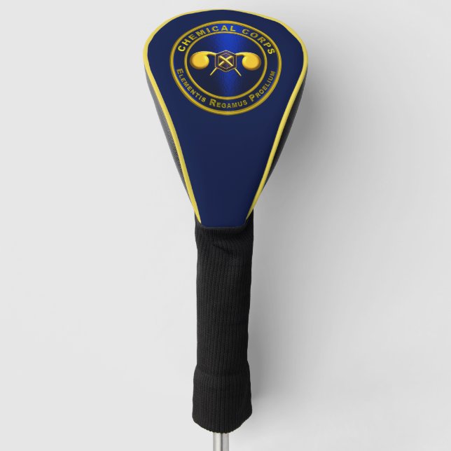 Chemical Corps  Golf Head Cover (Front)