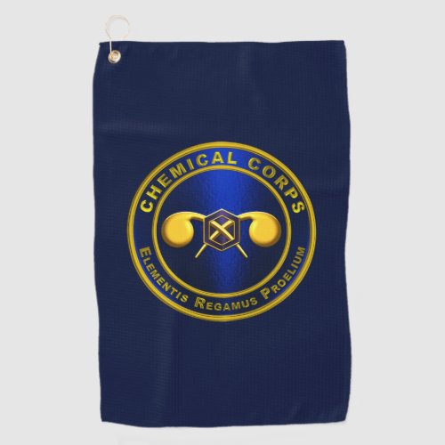 Chemical Corps Golf Towel