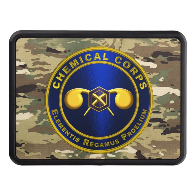 Chemical Corps  Hitch Cover (Front)