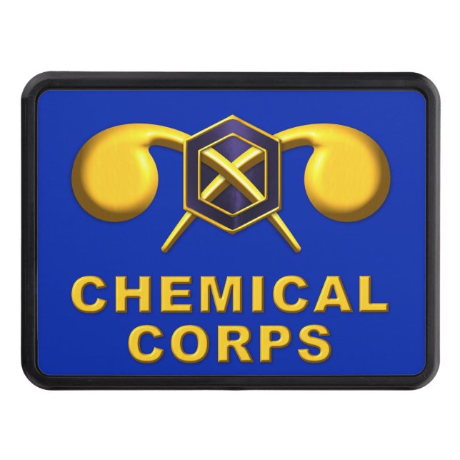 Chemical Corps  Hitch Cover (Front)