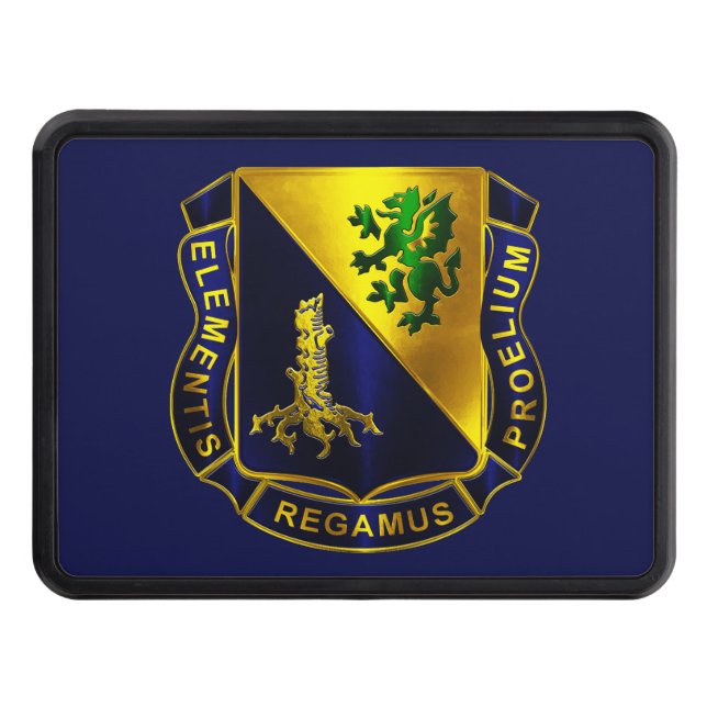 Chemical Corps  Hitch Cover (Front)
