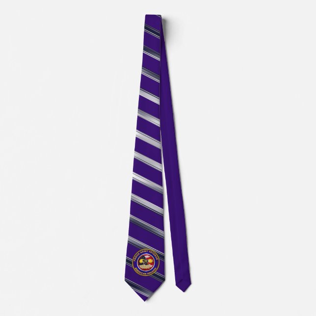 Chemical Corps Veteran Neck Tie (Front)