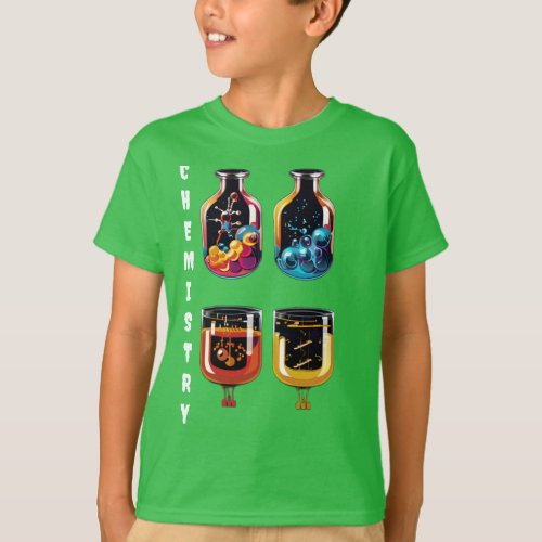 Chemical Cuisine A Tasty Fusion T_Shirt Design 