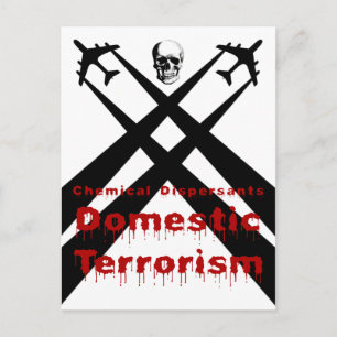 Chemical Dispersants are Domestic Terrorism Postcard