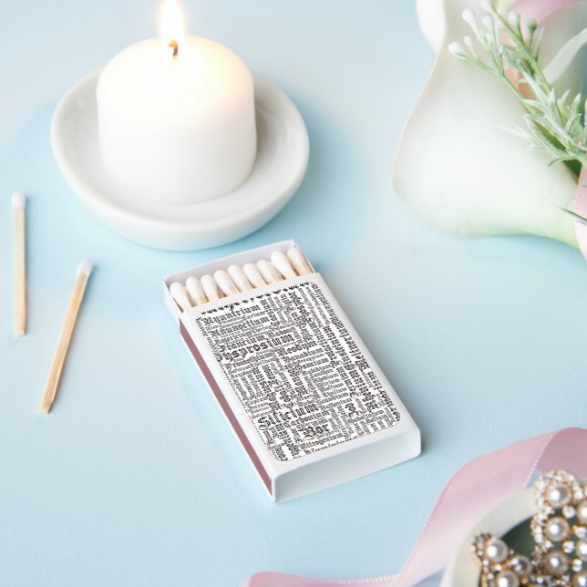 chemical element matchboxes (Insitu)